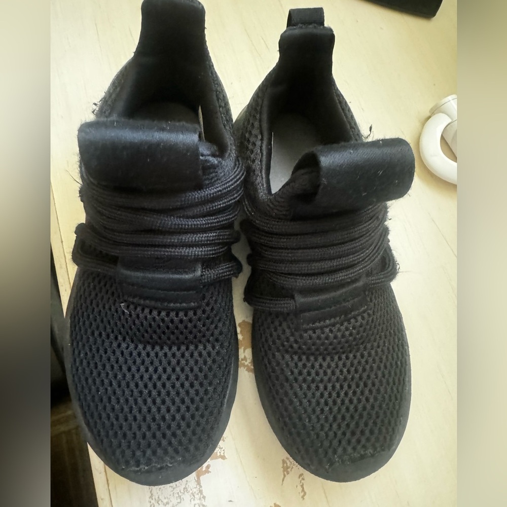 Adidas Kids Lite Racer Adapt Shoes Sneakers Black 11 Lightweight Comfortable